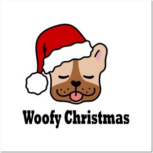 Christmas Dog Santa Funny Cute Family Snowman Reindeer Posters and Art